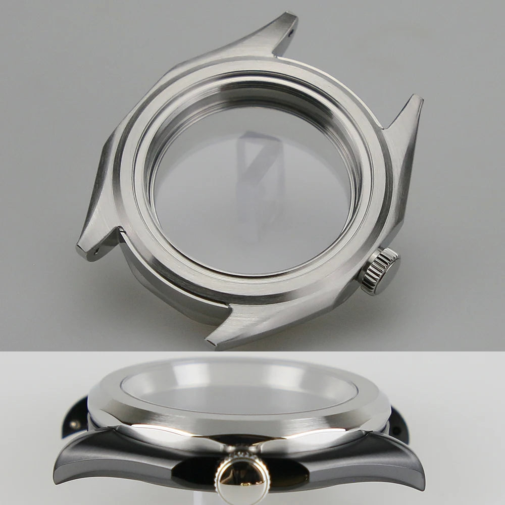 40mm 316L Stainless Steel Fit NH34 NH35 NH36 Movement 28.5mm Dial And SKX Parts Sapphire Glass 007 Watch Case