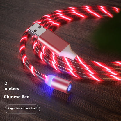 Magnetic LED Fast Charging Cable – Type-C, Micro USB & Lightning
