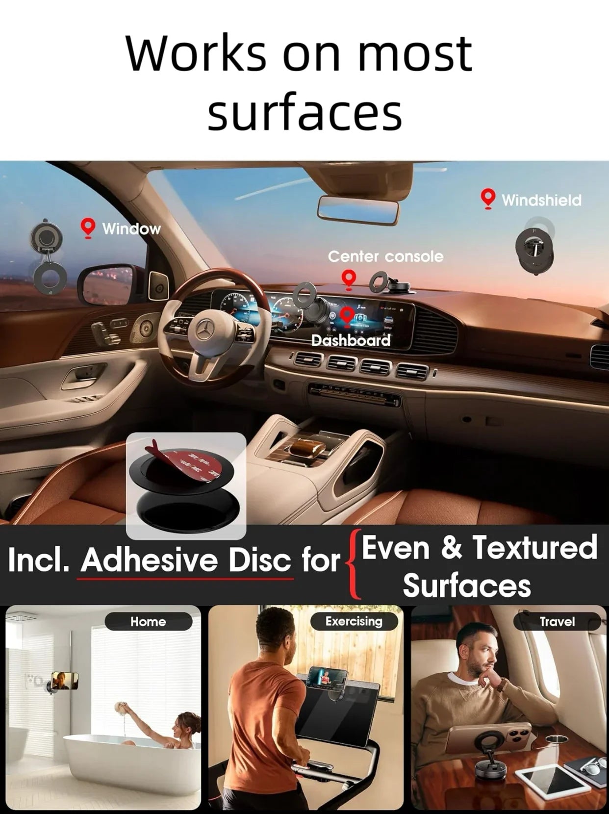 Magnetic Suction Phone Holder