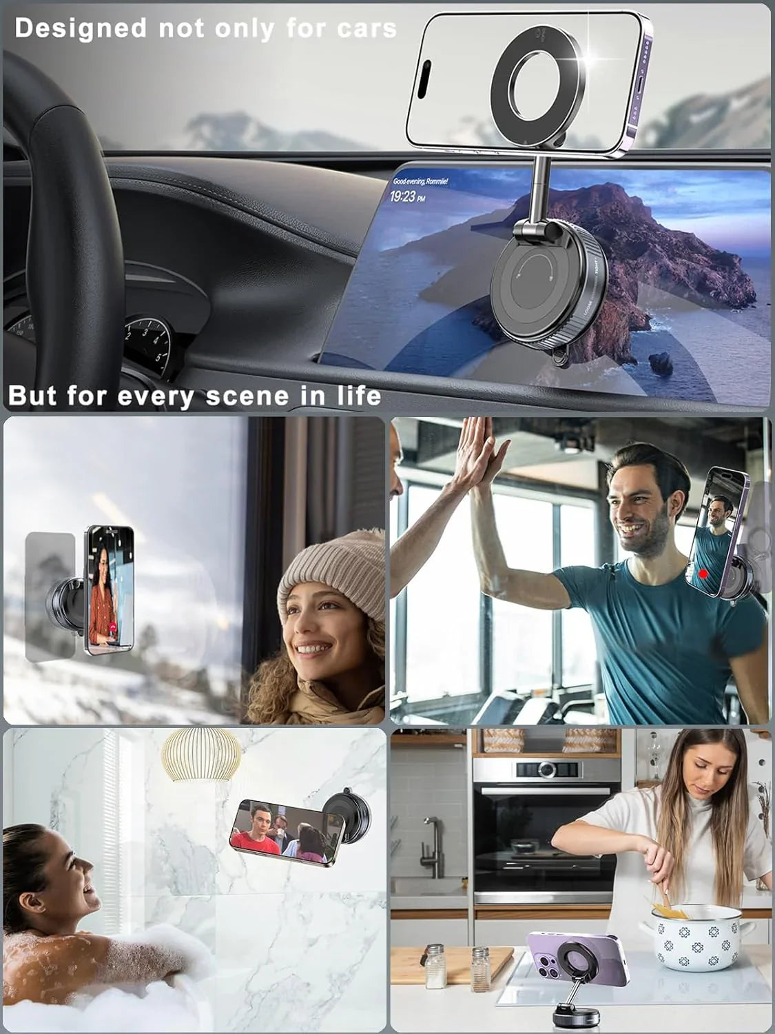 Magnetic Suction Phone Holder