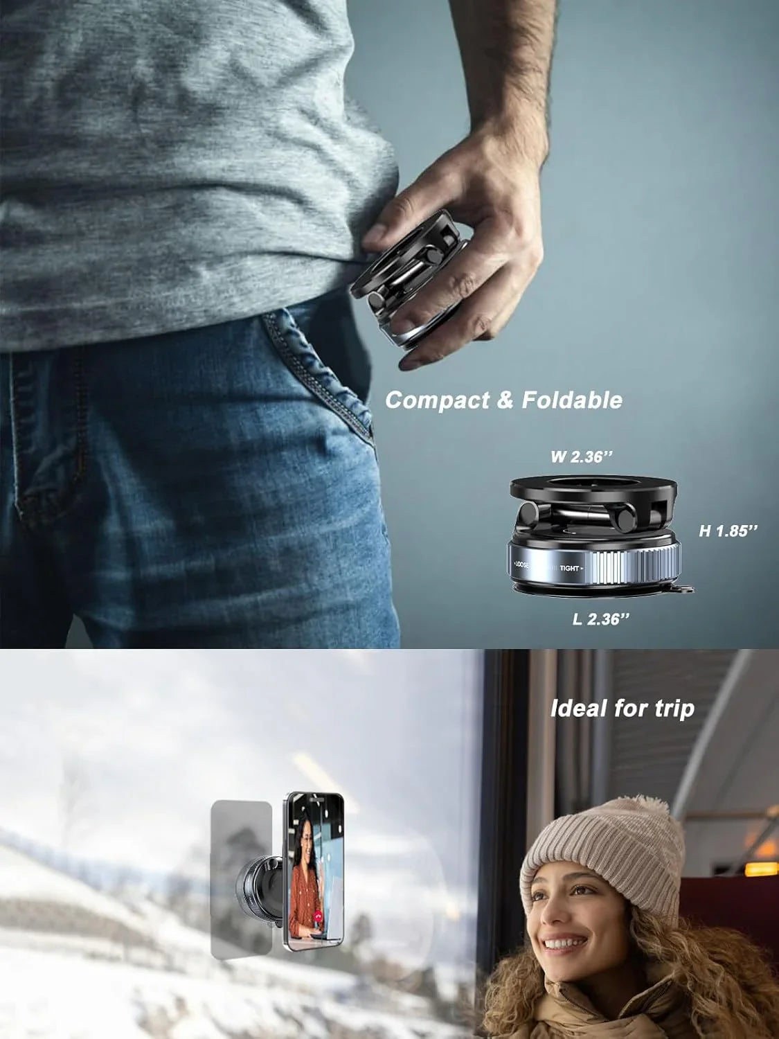 Magnetic Suction Phone Holder
