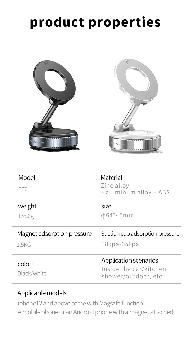 Magnetic Suction Phone Holder