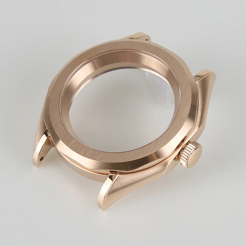 40mm 316L Stainless Steel Fit NH34 NH35 NH36 Movement  28.5mm Dial And SKX Parts  Sapphire Glass 007 Watch Case