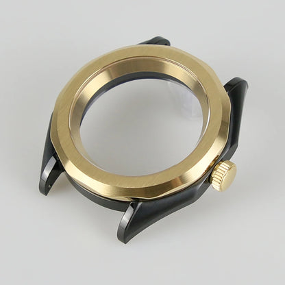 40mm 316L Stainless Steel Fit NH34 NH35 NH36 Movement  28.5mm Dial And SKX Parts  Sapphire Glass 007 Watch Case