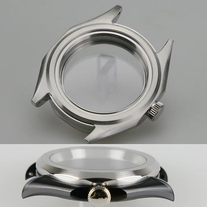 40mm 316L Stainless Steel Fit NH34 NH35 NH36 Movement  28.5mm Dial And SKX Parts  Sapphire Glass 007 Watch Case