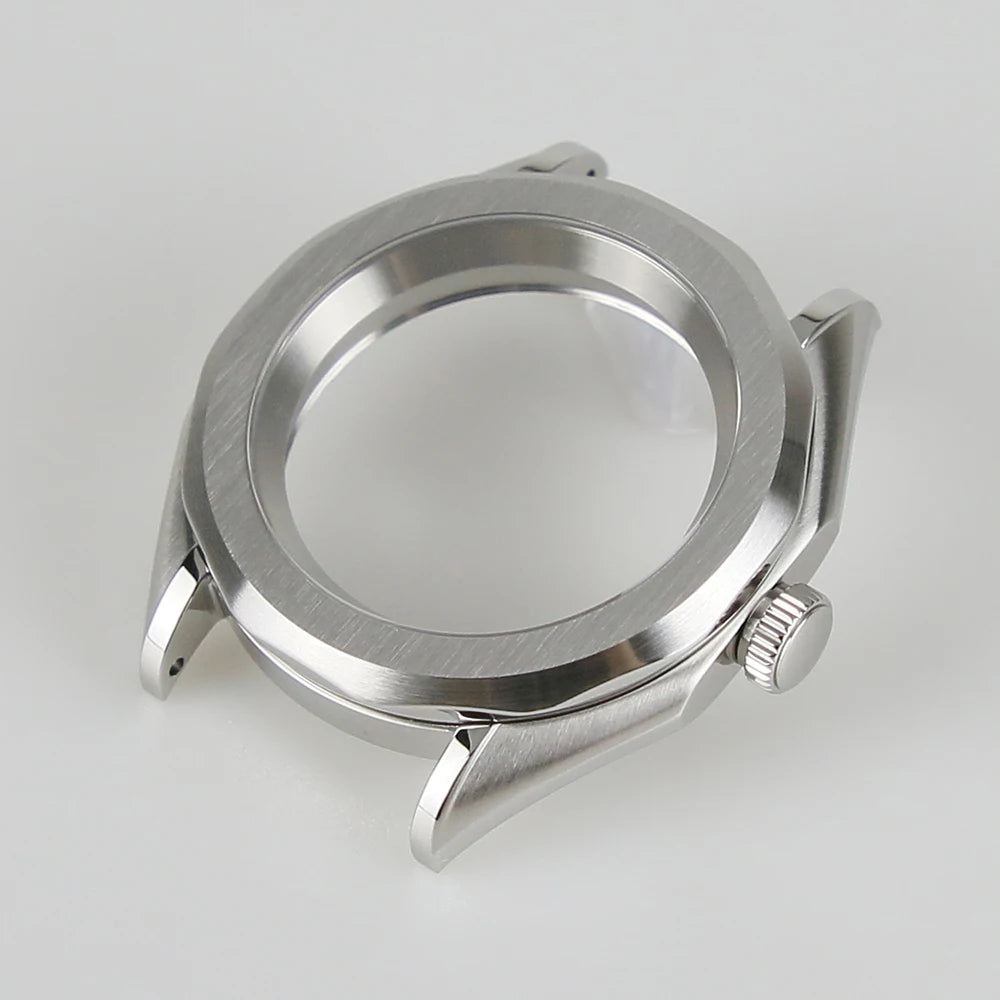 40mm 316L Stainless Steel Fit NH34 NH35 NH36 Movement  28.5mm Dial And SKX Parts  Sapphire Glass 007 Watch Case