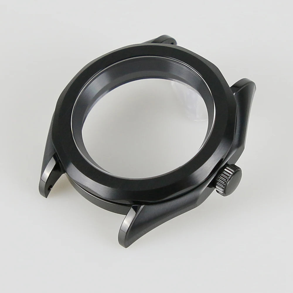 40mm 316L Stainless Steel Fit NH34 NH35 NH36 Movement  28.5mm Dial And SKX Parts  Sapphire Glass 007 Watch Case